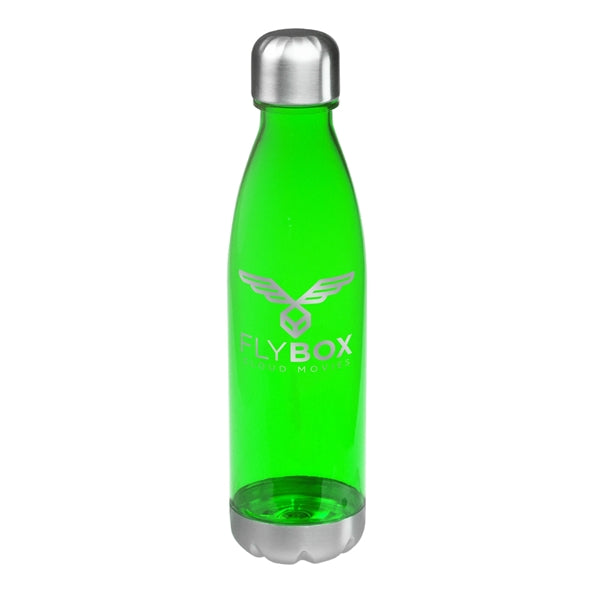 25 oz. Amphora Plastic Water Bottle (1 Color Imprint)