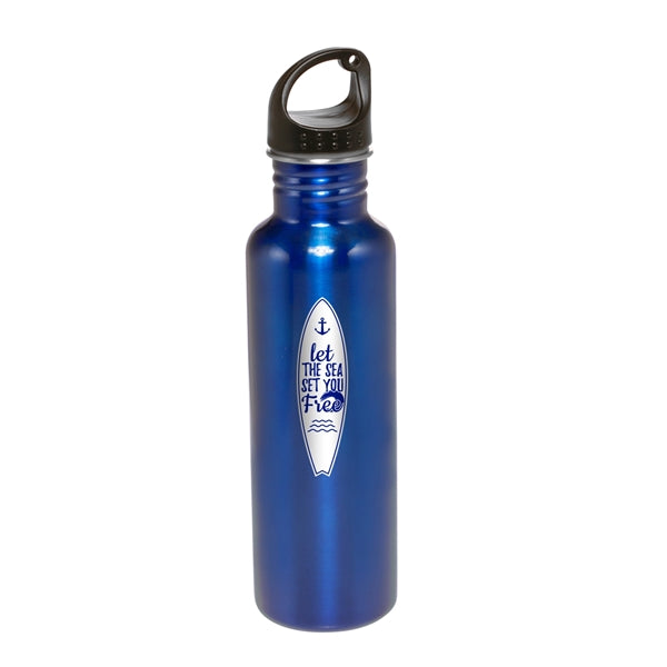 26 oz. Hydration Stainless Sports Bottle (1 Color Imprint)