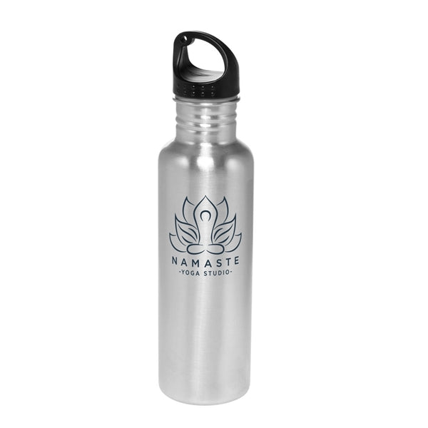 26 oz. Hydration Stainless Sports Bottle (1 Color Imprint)