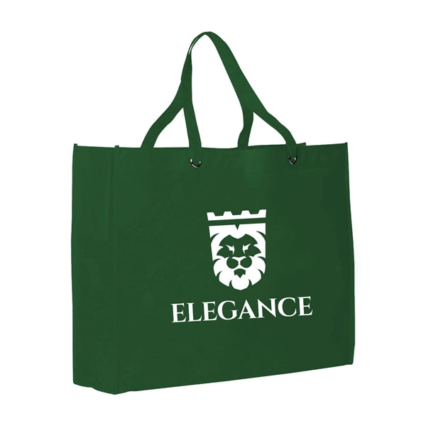 Shopper Non-Woven Tote Bag (1 Color Imprint)