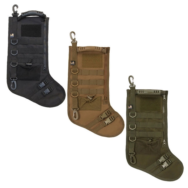 Tactical Lightweight Christmas Socks Bag with Custom Logo