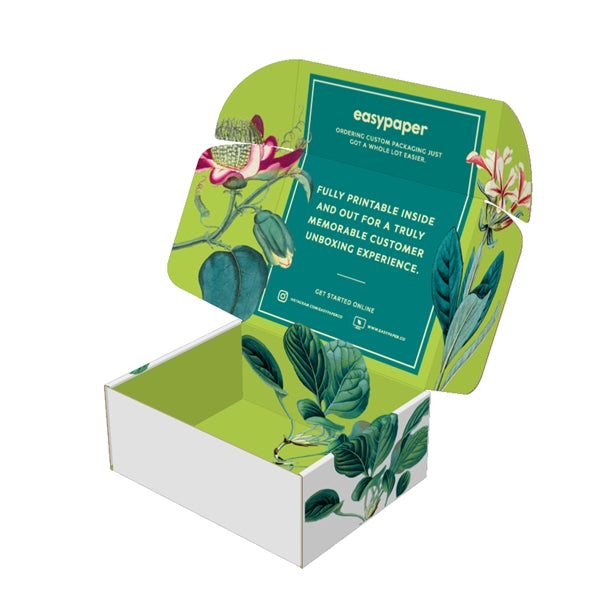 12"x 9"x 4" E-Flute Mailer Box ( custom size and print )