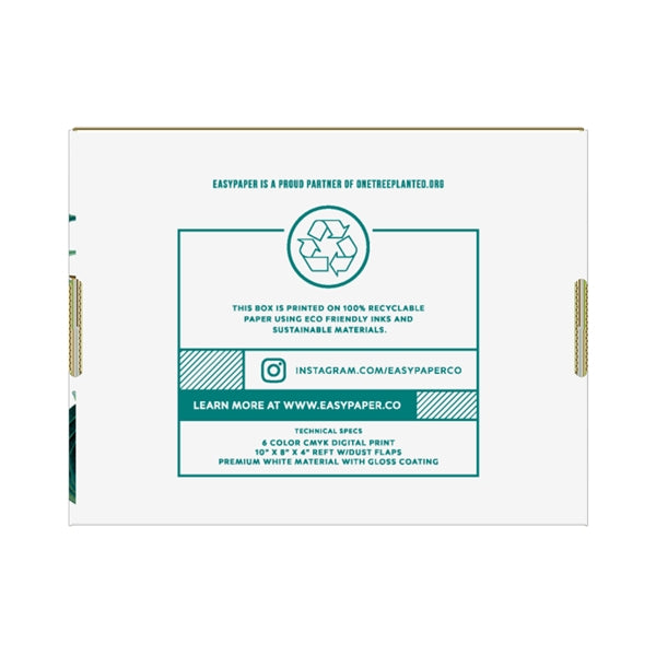 5"x 4"x 2" E-Flute Display Mailer Printed Box