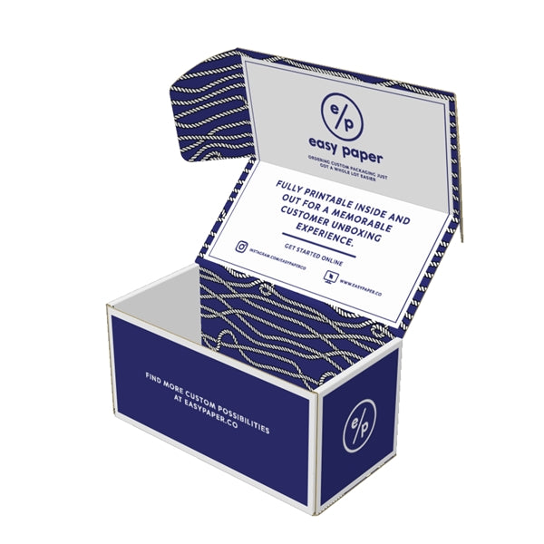 14"x 6"x 6" B-Flute Econo Display Mailer Printed Box