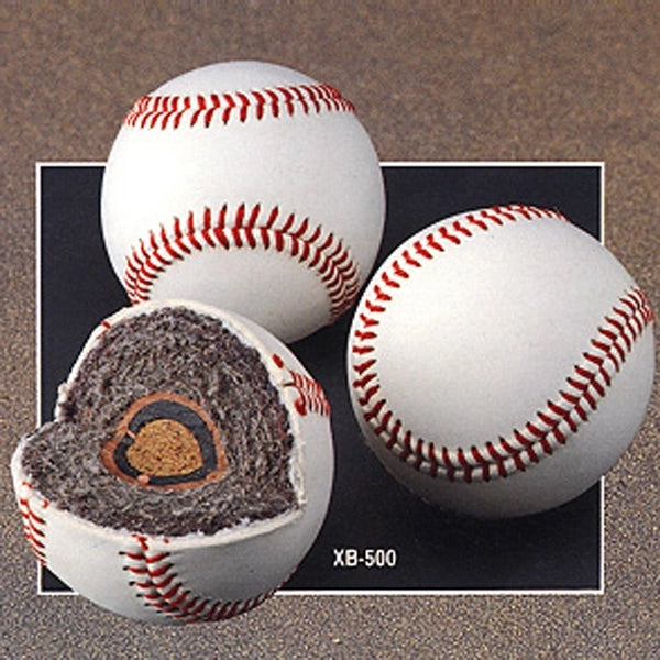 12" Softball With Red Stitching