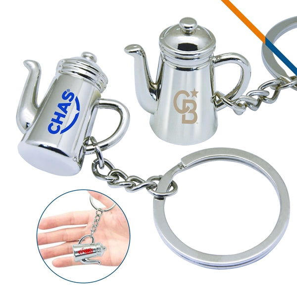 Tea Kettle Keychain