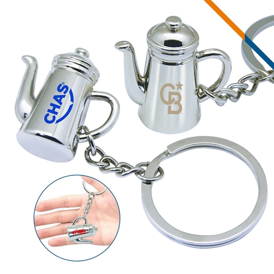 Tea Kettle Keychain