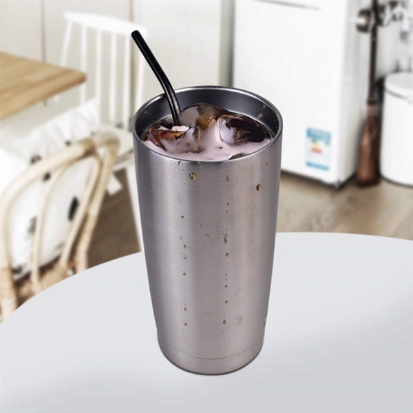 Black & Blue Stainless Steel Bent Straw 2 pc Set