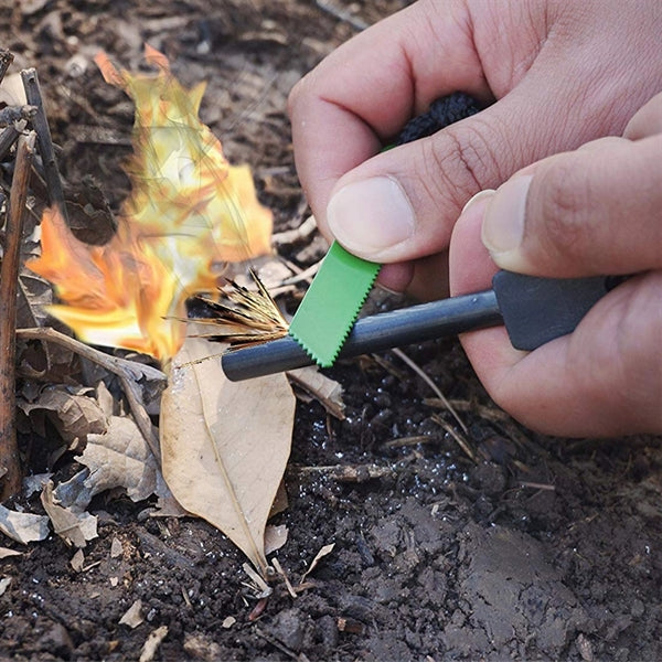 Magnesium Flint Stone Emergency Survival Camping Gear Kit