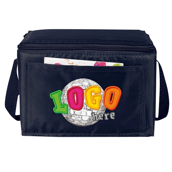 6 Pack Economy Lunch Cooler Bag