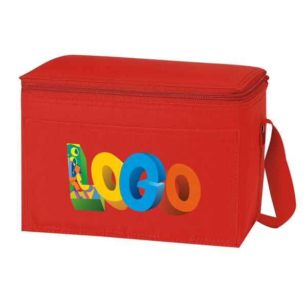 6 Pack Economy Lunch Cooler Bag
