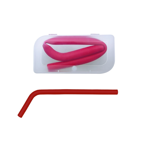 Blazing Silicone Straw