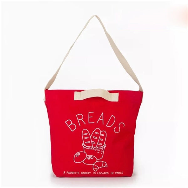 Large Cotton Canvas Tote Bag