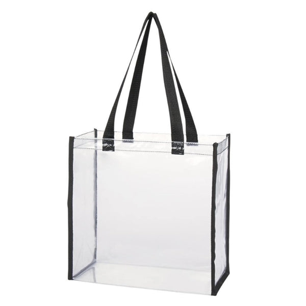 Clear PVC Stadium Tote Bag