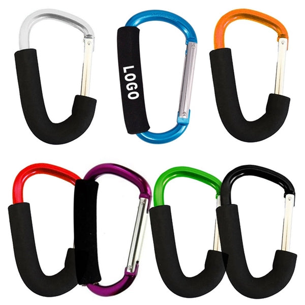 Aluminium Carabiner Clip / Stroller Hook