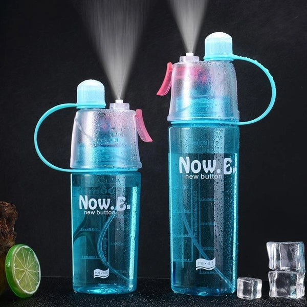 Summer Cooling Spray Water Bottle
