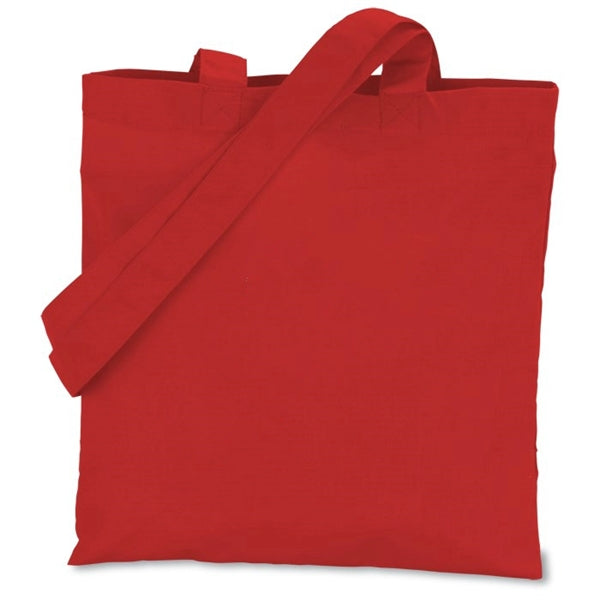 12.5" x 12" 4 oz. Colored Economy Tote