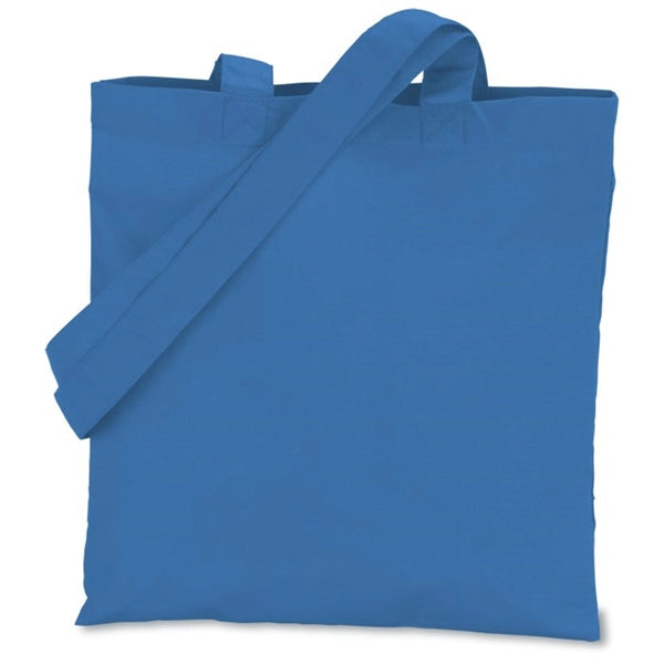 12.5" x 12" 4 oz. Colored Economy Tote
