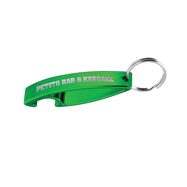 Aluminum Bottle Opener Keychain