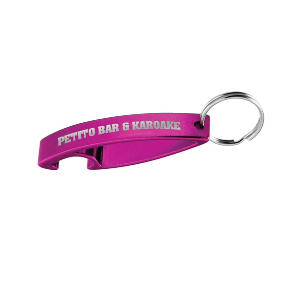 Aluminum Bottle Opener Keychain
