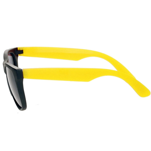 Eyeglass - Two tone Plastic UV Protection Sunglasses
