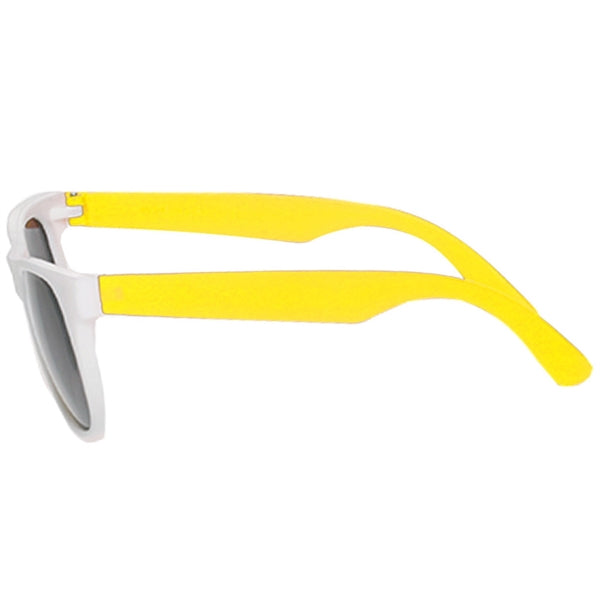 Eyeglass - Two tone Plastic UV Protection Sunglasses