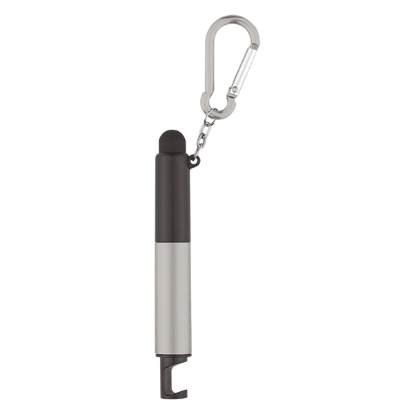 4-In-1 Light Up Stylus Pen with Carabiner