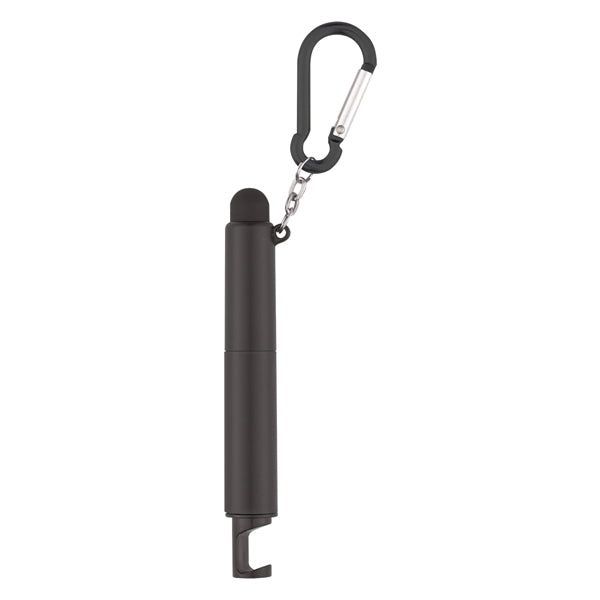 4-In-1 Light Up Stylus Pen with Carabiner