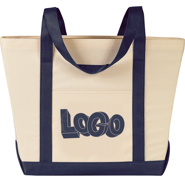 Two-Tone Boat Bag