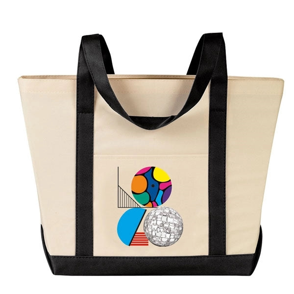 Two-Tone Boat Bag
