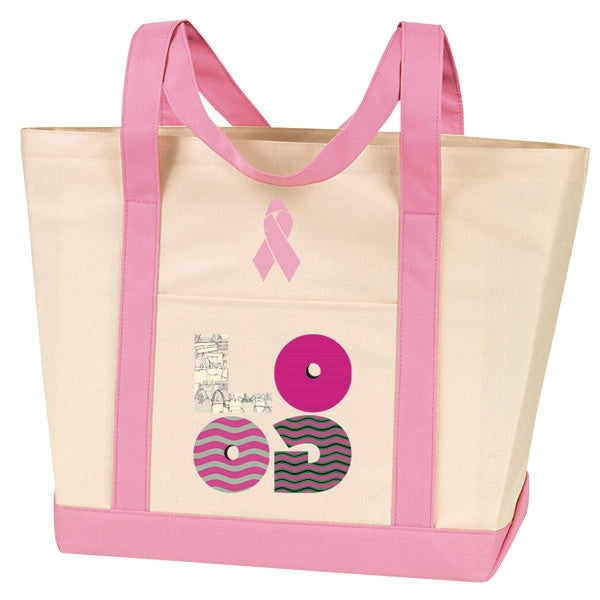 Two-Tone Boat Bag