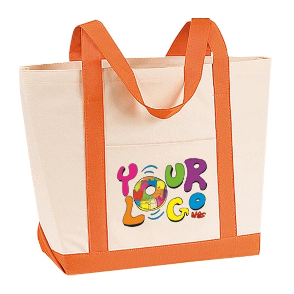 Two-Tone Boat Bag