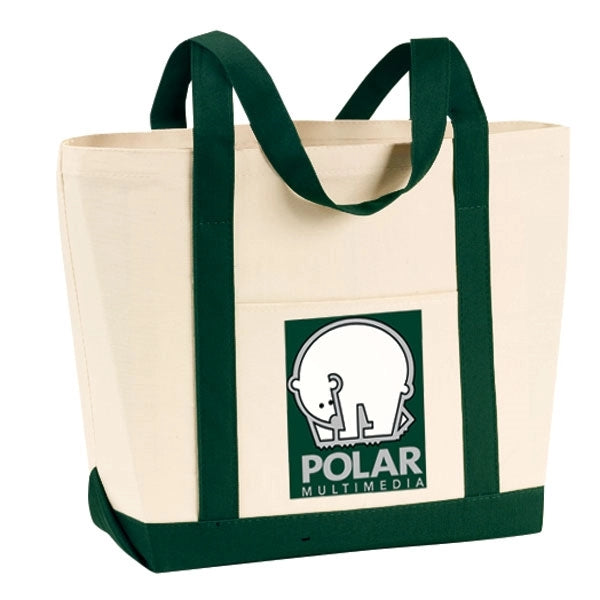 Two-Tone Boat Bag