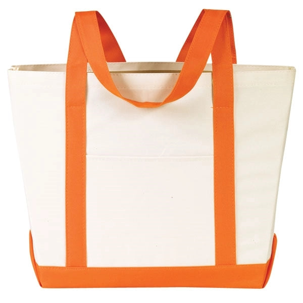 Two-Tone Boat Bag