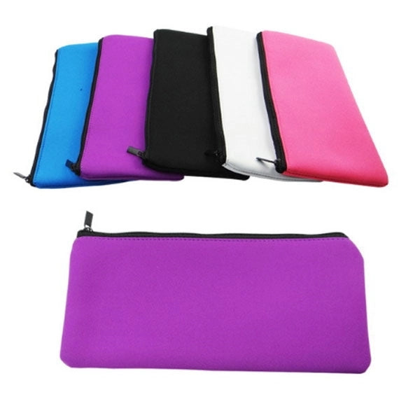 Neoprene Zippered Pencil Pouch