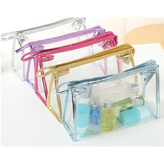 Clear Travel Waterproof PVC Cosmetic Bag