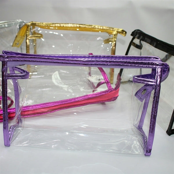 Clear Travel Waterproof PVC Cosmetic Bag