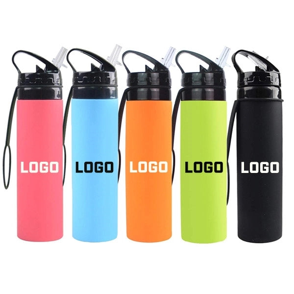 20OZ Outdoor Sport Camping Portable Silicone Collapsible