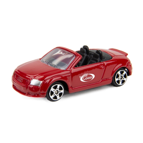 3" 1.64 Scale Audi TT Roadster w/ Full Color Graphics
