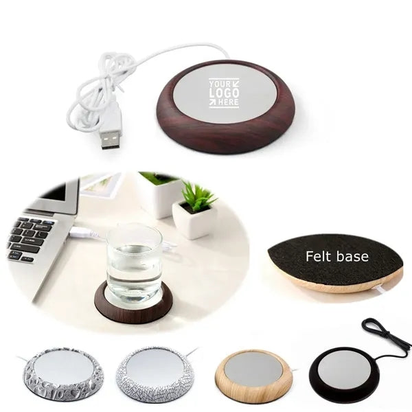 USB Heating Coffee Cup Coaster Warmer