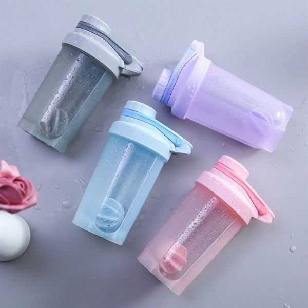 17OZ. Plastic Protein Shaker Bottle