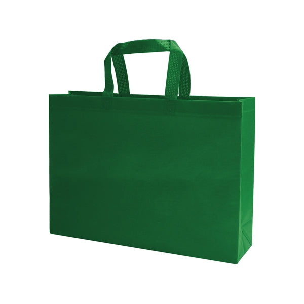 Heat Sealed Non-Woven Shopping Tote Bag(16''X12''X4'')
