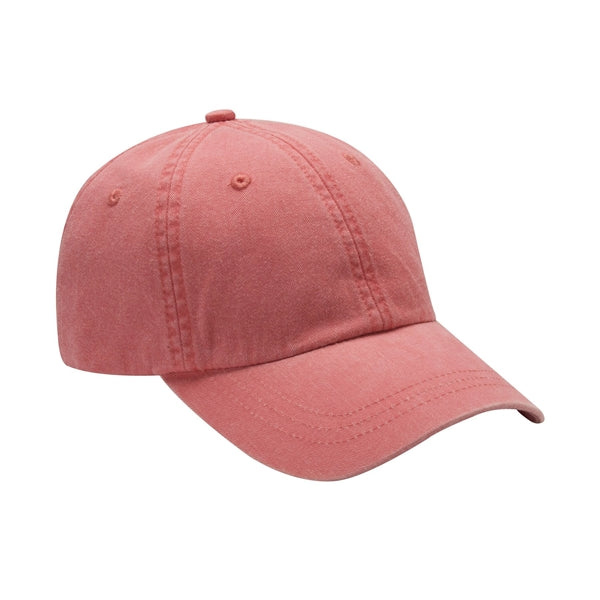 Garment-washed Cotton Cap