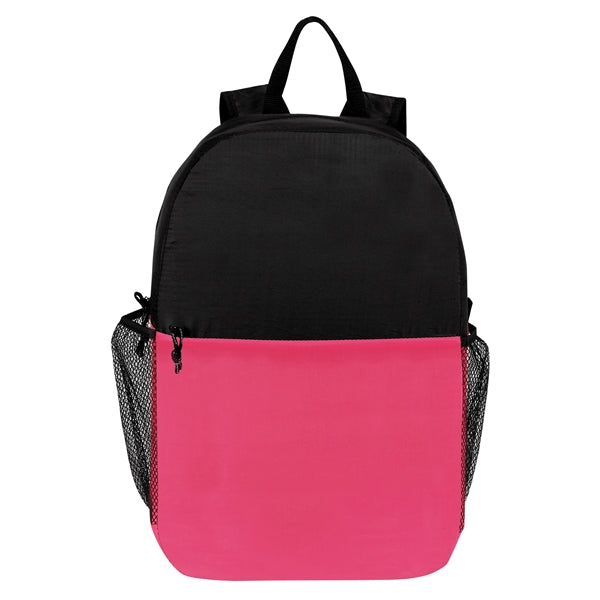 Two-Tone Foldable Lightweight Backpack