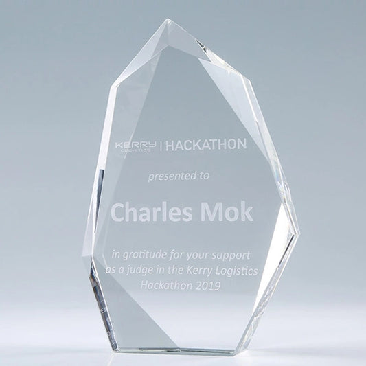 Faceted Crystal Peak Award