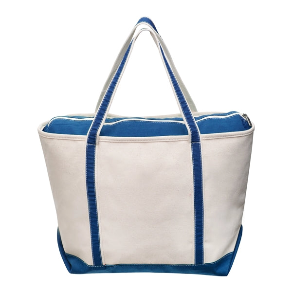 Sailway Large Zippered Tote Bag