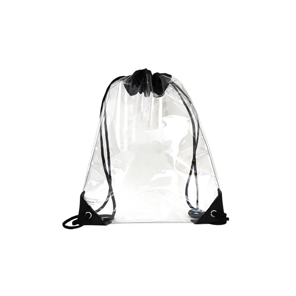 Clear Drawstring Cinch Bag