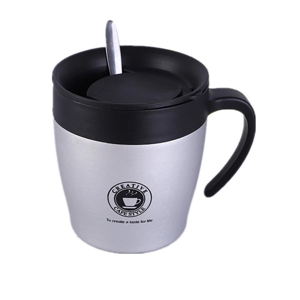 12oz The Latest Insulated Mug With Coffee Spoon