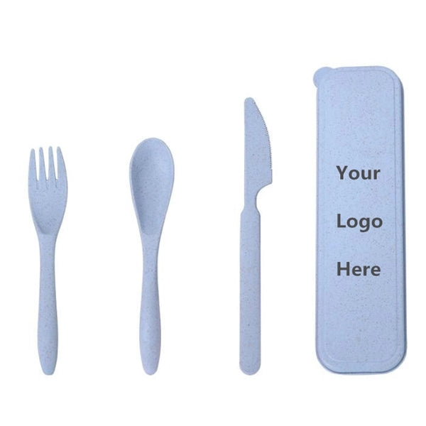 3pcs Portable Cutlery Tableware