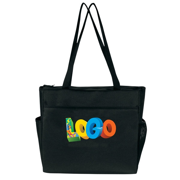 Travel-Ready Zip Tote with Luggage Sleeve